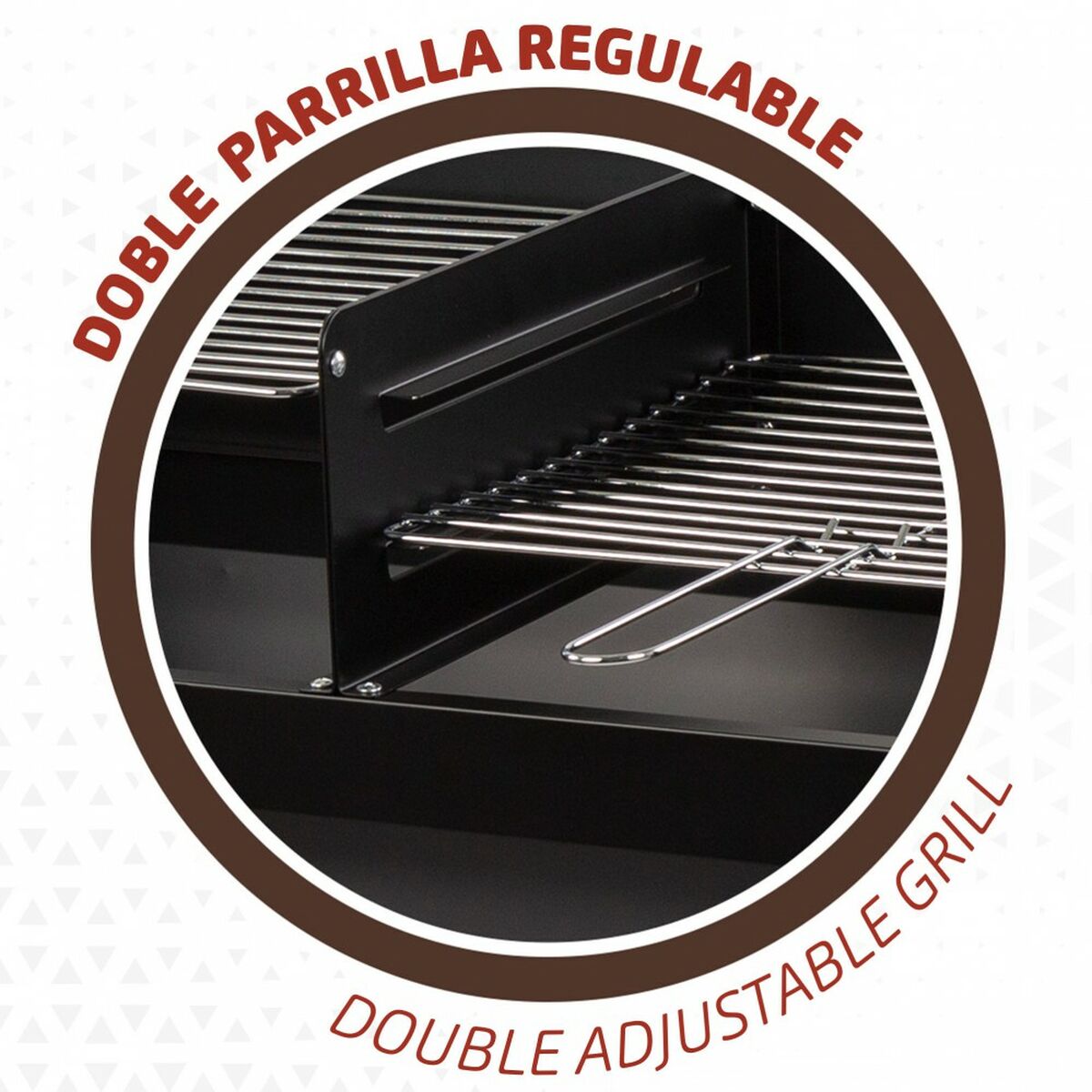 Kolgrill med hjul Aktive Plast Emaljerad metall 97 x 96 x 42 cm Svart finns hos Aktivcamping
