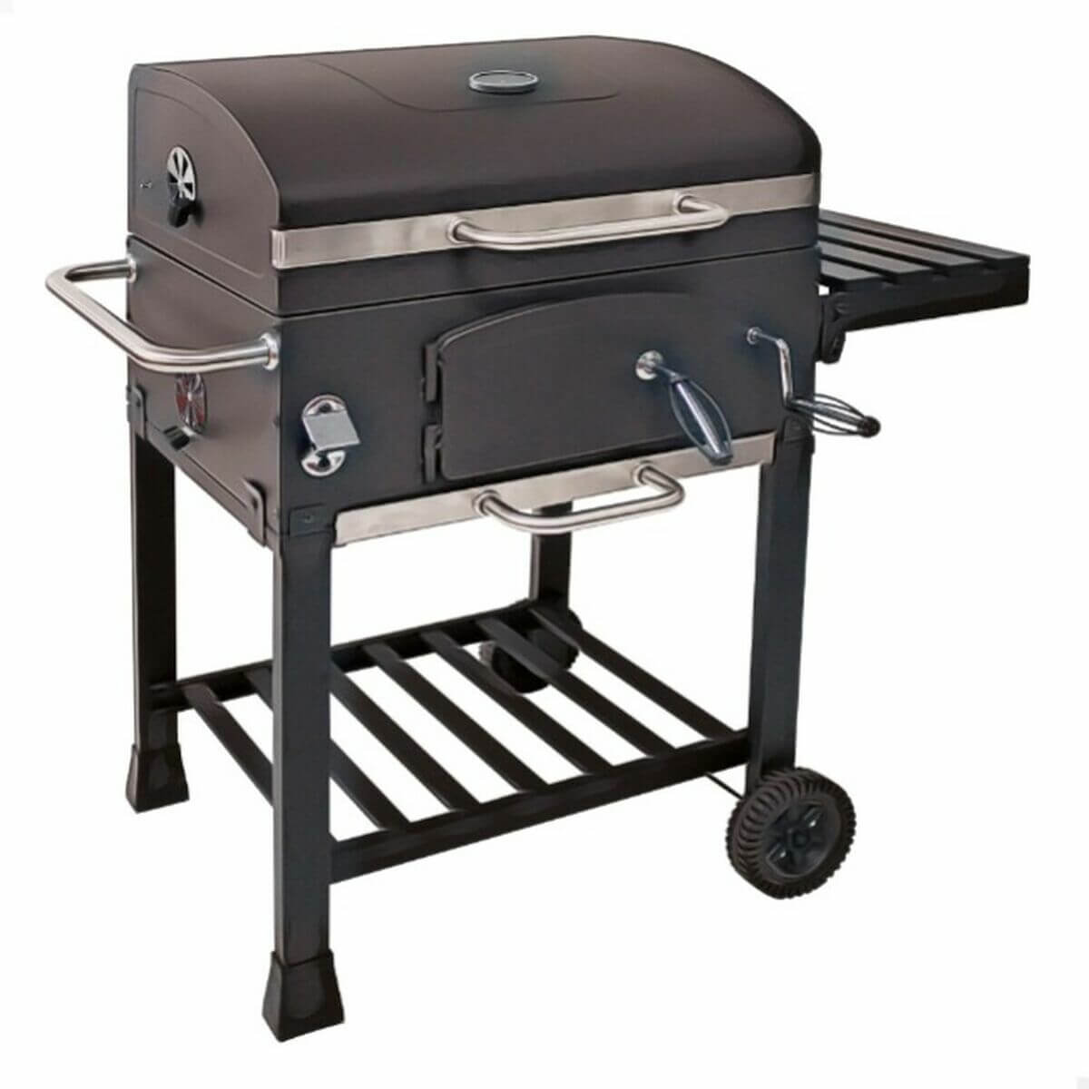 Kolgrill med lock och hjul Aktive finns hos Aktivcamping