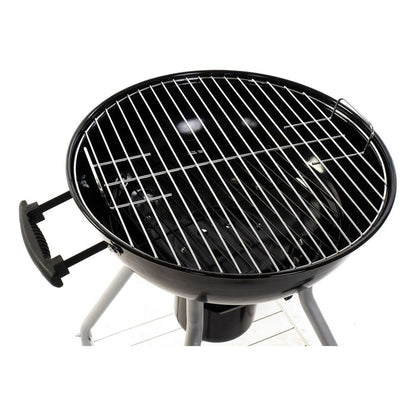 Kolgrill med lock och hjul DKD Home Decor Svart Metall - finns hos Aktivcamping