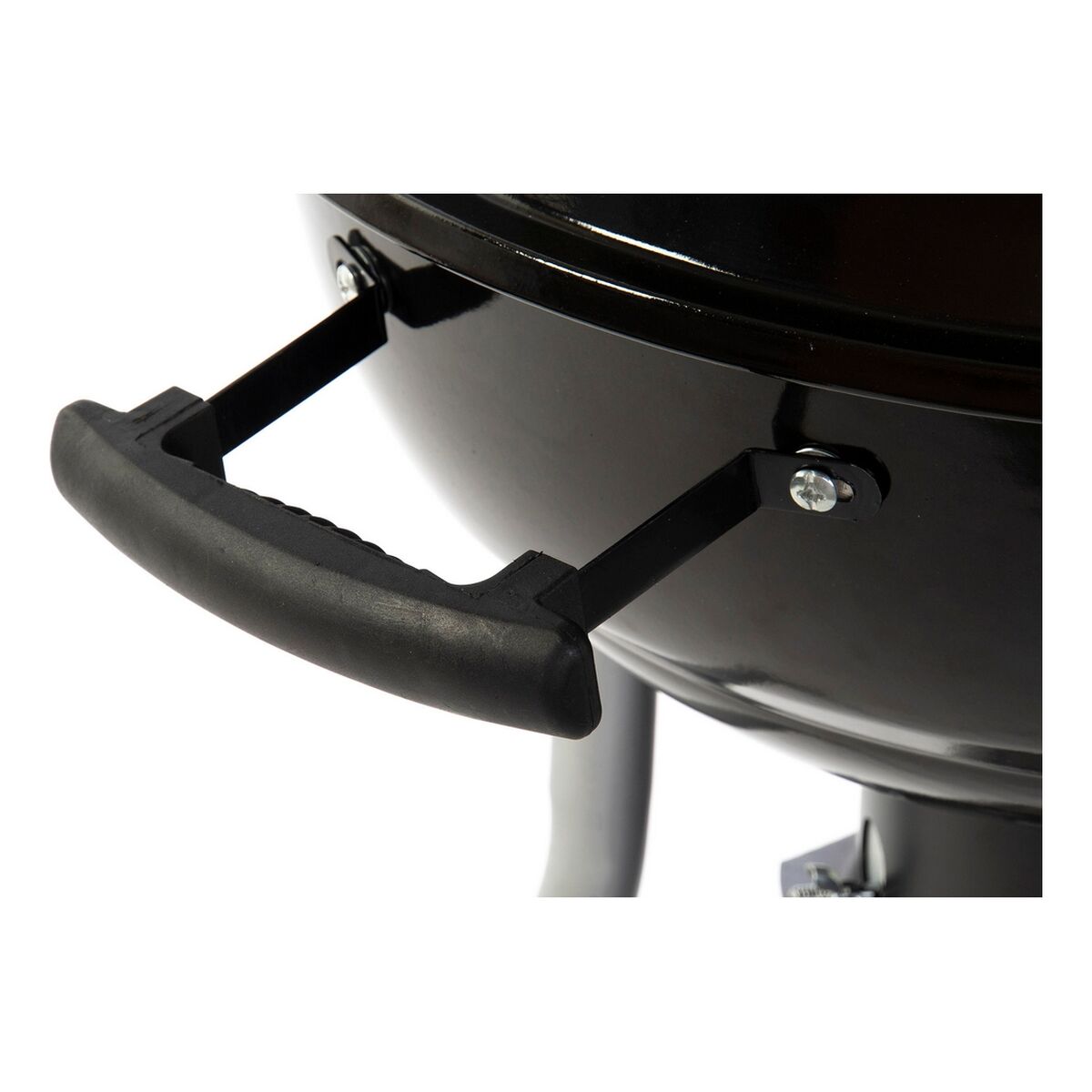 Kolgrill med lock och hjul DKD Home Decor Svart Metall - finns hos Aktivcamping