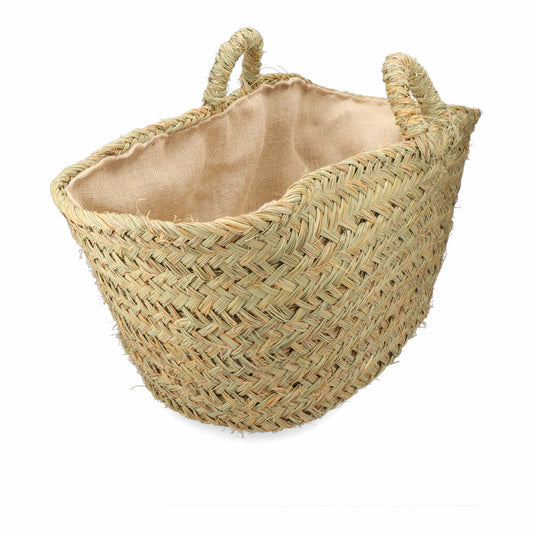 Korg för ved EDM Espartogräs 60 x 35 x 45 cm 60 x 45 x 35 cm Oval finns hos Aktivcamping