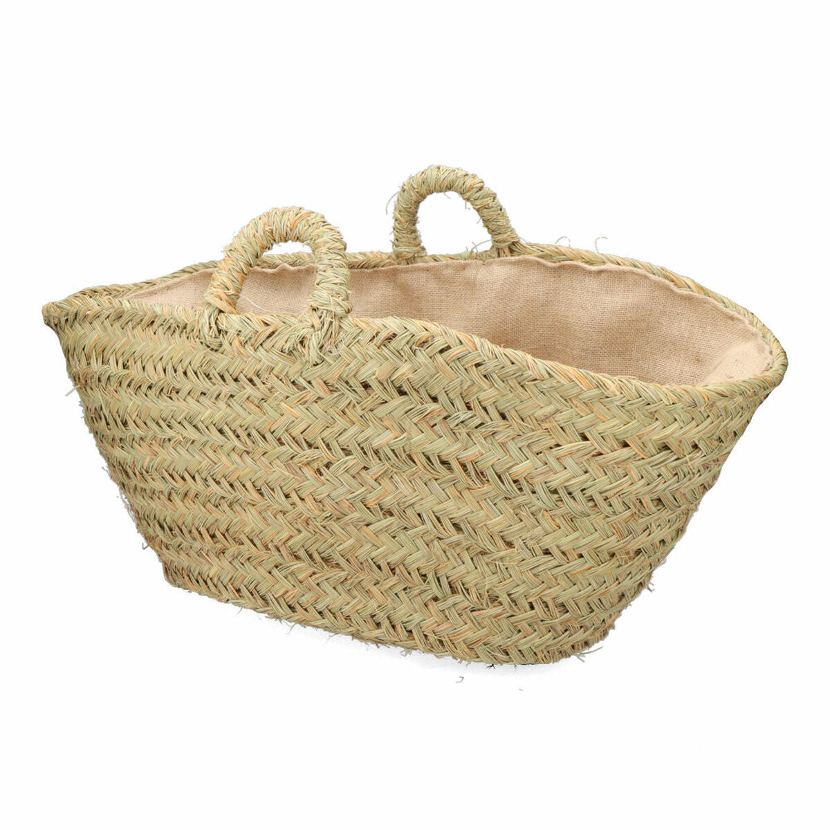 Korg för ved EDM Espartogräs 60 x 35 x 45 cm 60 x 45 x 35 cm Oval finns hos Aktivcamping