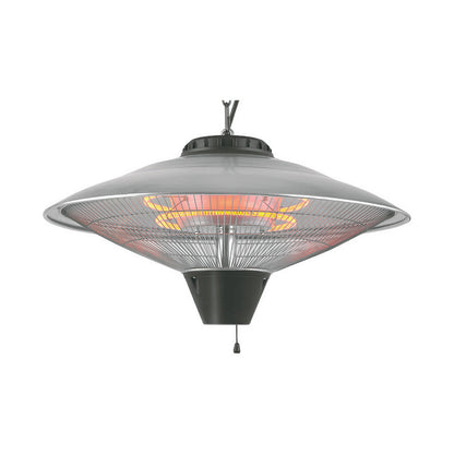 Kvartsvärmare EDM 07092 07092 2100 W Ø 56,5 x 30 cm Svart - finns hos Aktivcamping
