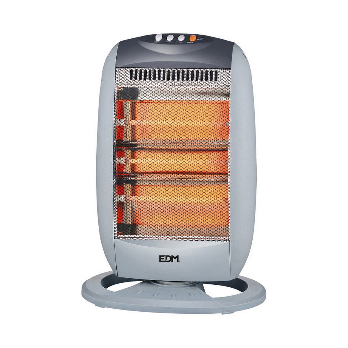 Kvartsvärmare EDM 07136 07136 Svart 1200 W - finns hos Aktivcamping