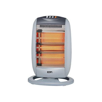 Kvartsvärmare EDM 07136 07136 Svart 1200 W - finns hos Aktivcamping
