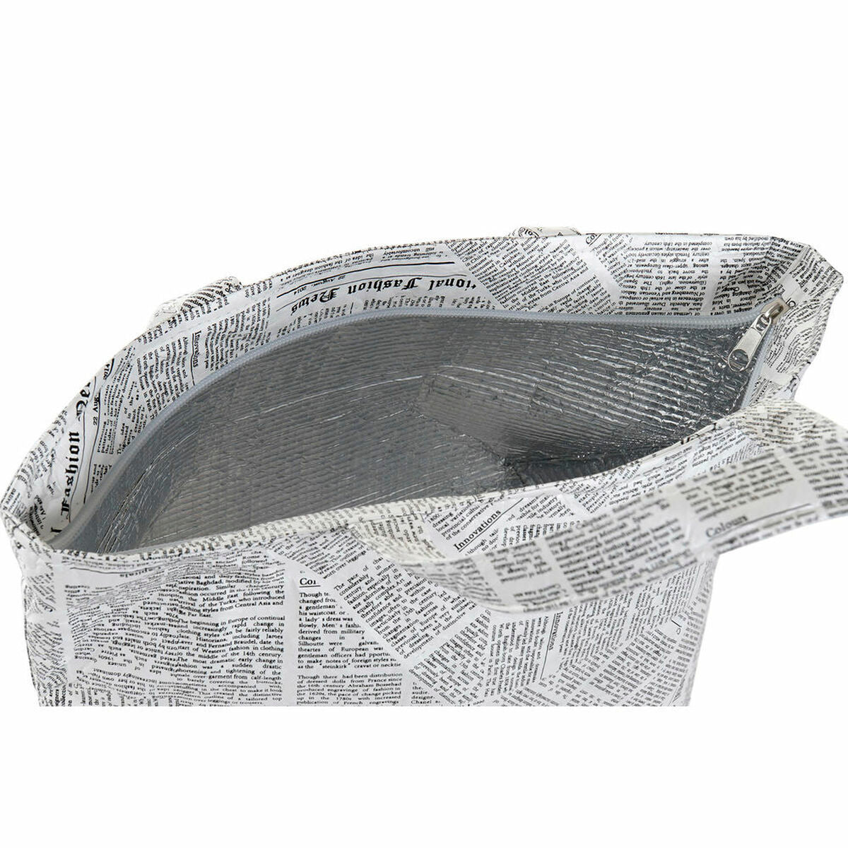 Kylväska DKD Home Decor Vit Svart 23 x 14,5 x 20 cm Termisk finns hos Aktivcamping