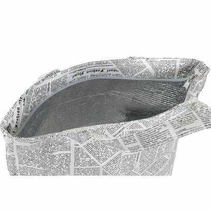 Kylväska DKD Home Decor Vit Svart 23 x 14,5 x 20 cm Termisk finns hos Aktivcamping