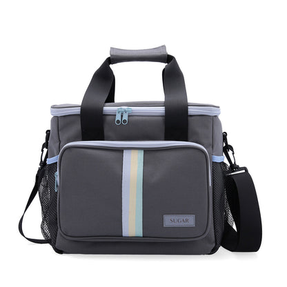 Kylväska Quid Sugar Lunchlåda 15 L 28 x 22 x 26 cm Grå finns hos Aktivcamping