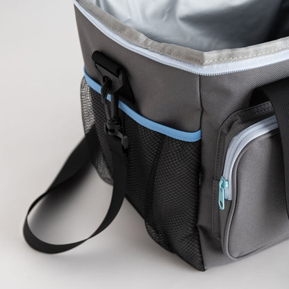 Kylväska Quid Sugar Lunchlåda 15 L 28 x 22 x 26 cm Grå finns hos Aktivcamping