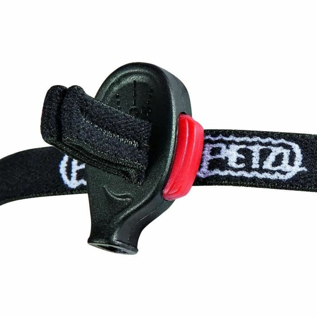 LED-lampa för huvudet Petzl E02 Svart Svart/Vit (1 antal) finns hos Aktivcamping
