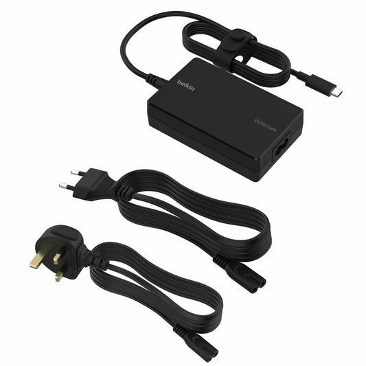 Laptopladdare Belkin GAN TRAVEL Svart finns hos Aktivcamping