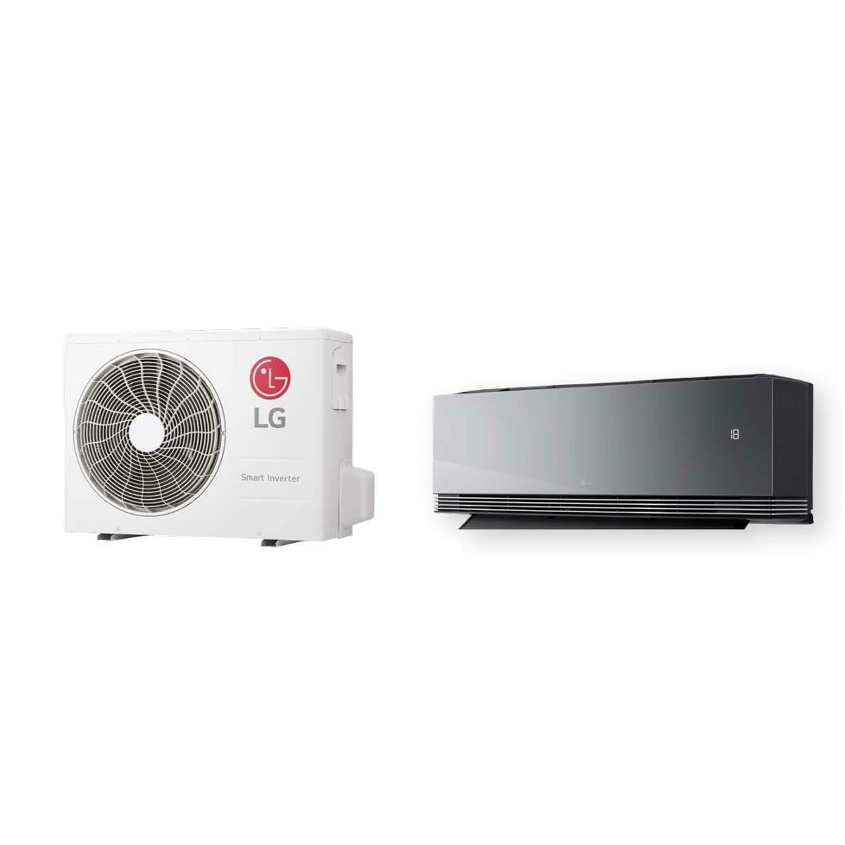 Luftkonditionering LG SPLIT LG MIRROR12X.SET A+/A+ - finns hos Aktivcamping