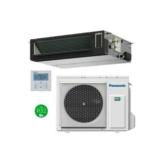 Luftkonditionering för kanalanslutning Panasonic KIT100PF3Z5 10000 W R32 Wi-Fi finns hos Aktivcamping