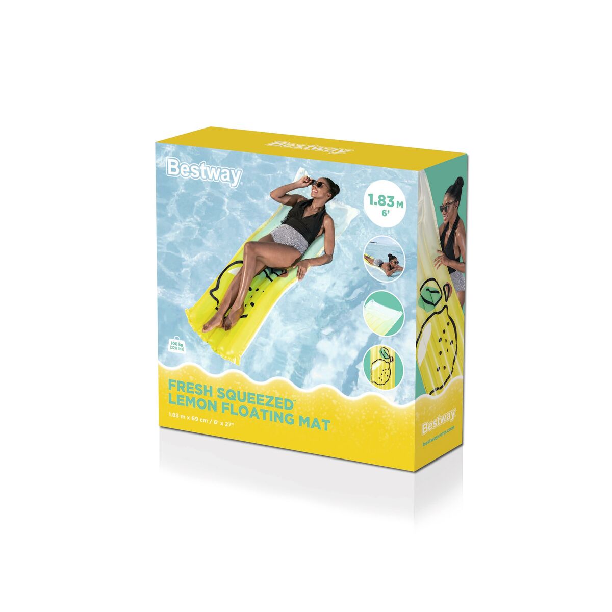 Luftmadrass Bestway 170 x 54 x 15 cm finns hos Aktivcamping