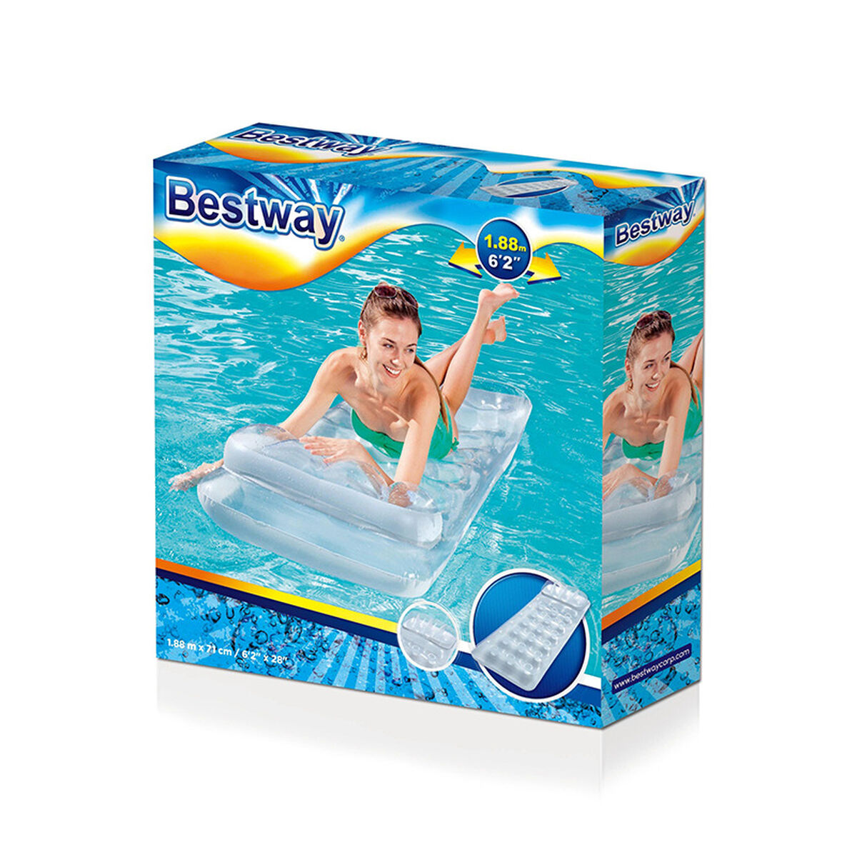 Luftmadrass Bestway 188 x 71 cm finns hos Aktivcamping