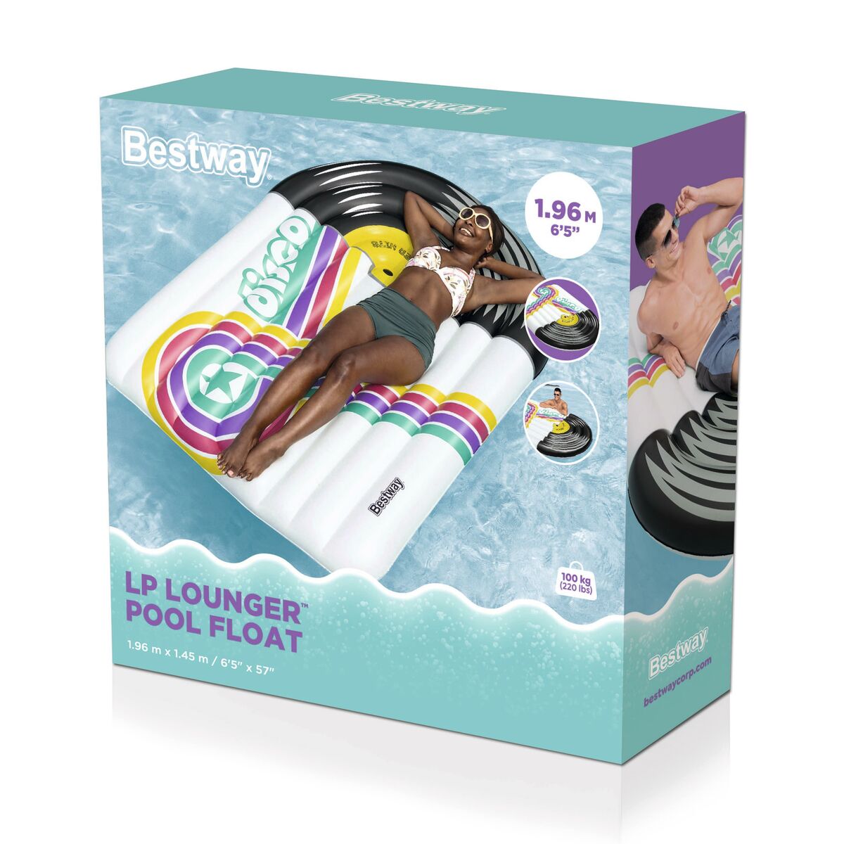 Luftmadrass Bestway 191 x 135 x 19 cm finns hos Aktivcamping