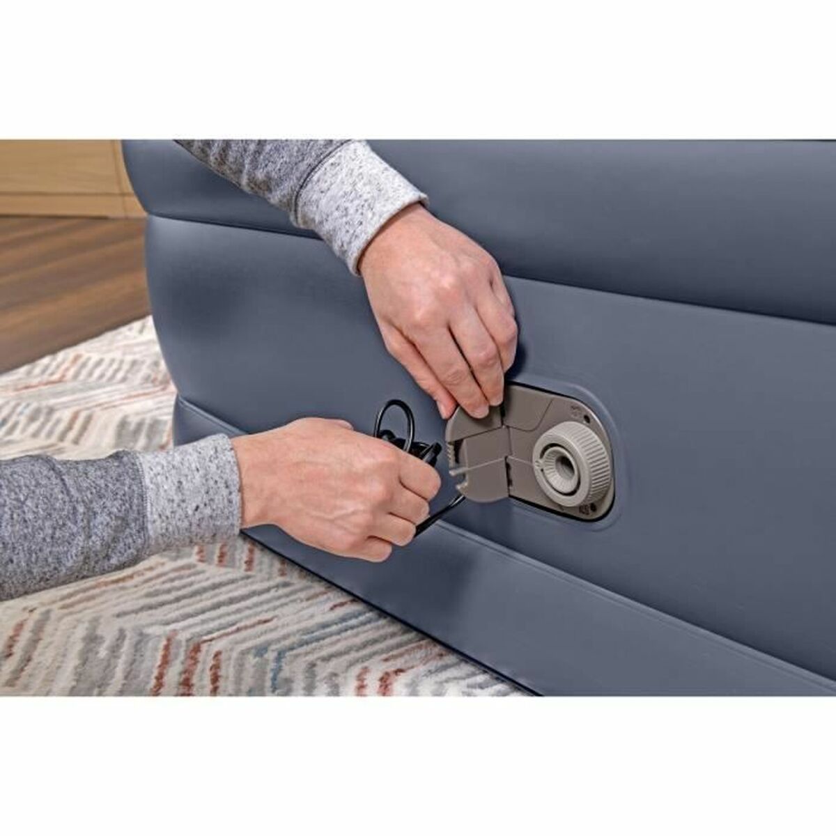 Luftmadrass Bestway 6713I 203 x 152 x 51 cm - finns hos Aktivcamping