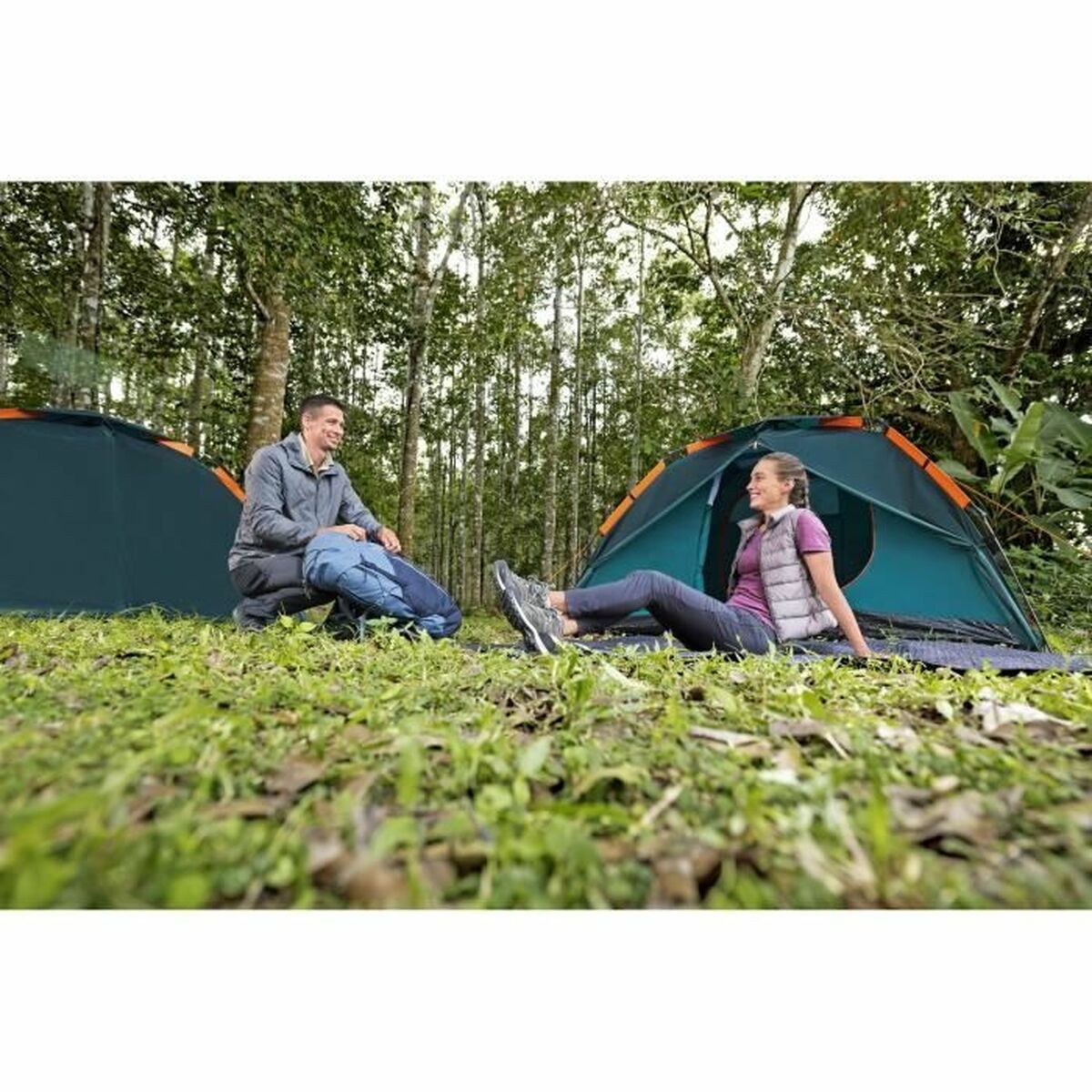 Luftmadrass Bestway 671BU Tritech Queen 203 x 152 x 36 cm (2 antal) finns hos Aktivcamping