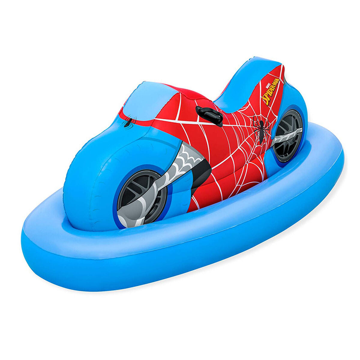 Luftmadrass Bestway Spiderman Motorcykel 170 x 84 cm - finns hos Aktivcamping