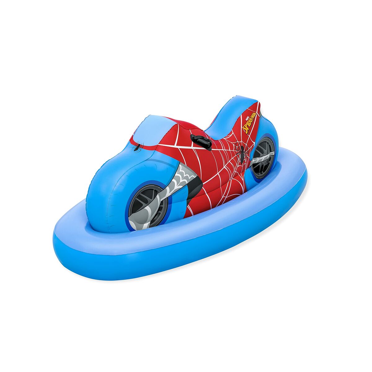Luftmadrass Bestway Spiderman Motorcykel 170 x 84 cm - finns hos Aktivcamping