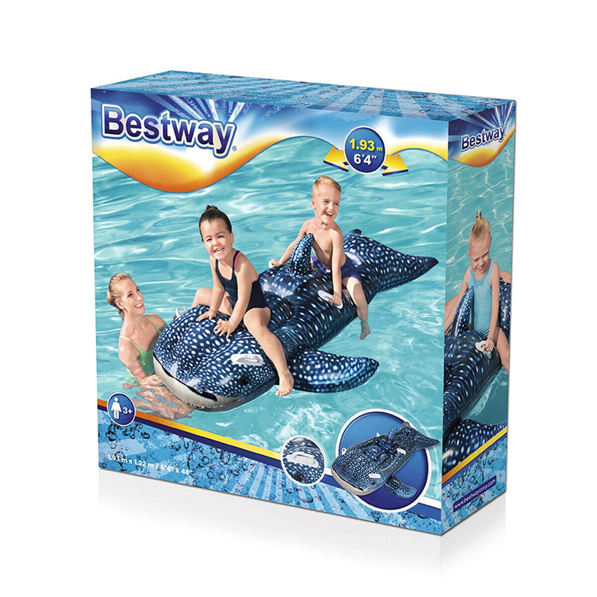Luftmadrass Bestway Val 193 x 122 cm finns hos Aktivcamping