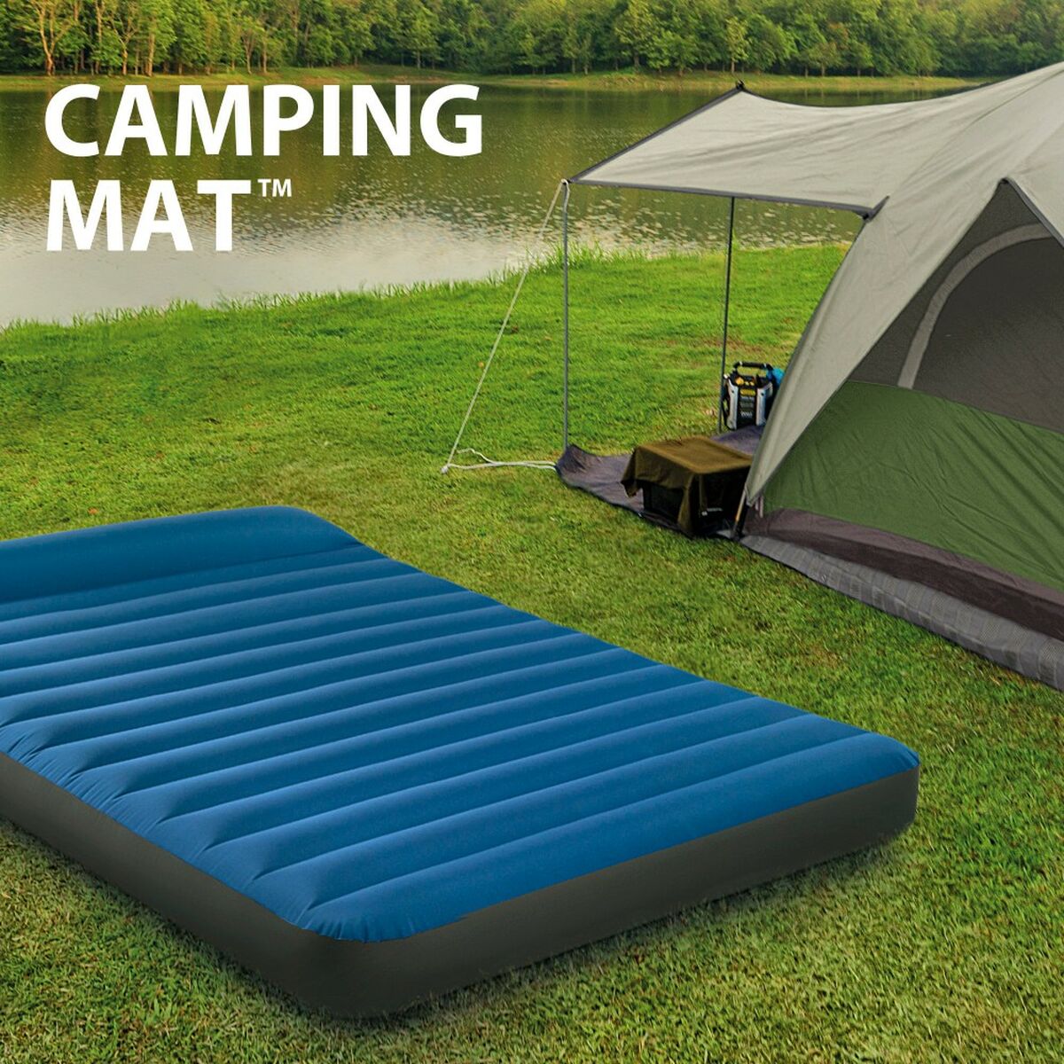 Luftmadrass Intex 137 x 22 x 191 cm finns hos Aktivcamping