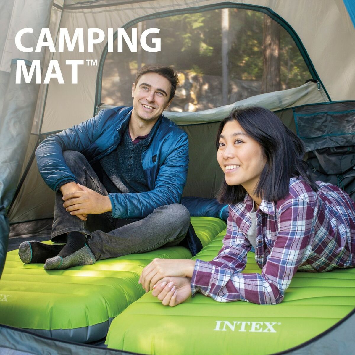 Luftmadrass Intex 76 x 11 x 191 cm finns hos Aktivcamping