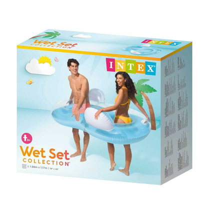 Luftmadrass Intex Double Siffror 8 Ø 44 cm 198 x 117 cm (6 antal) finns hos Aktivcamping