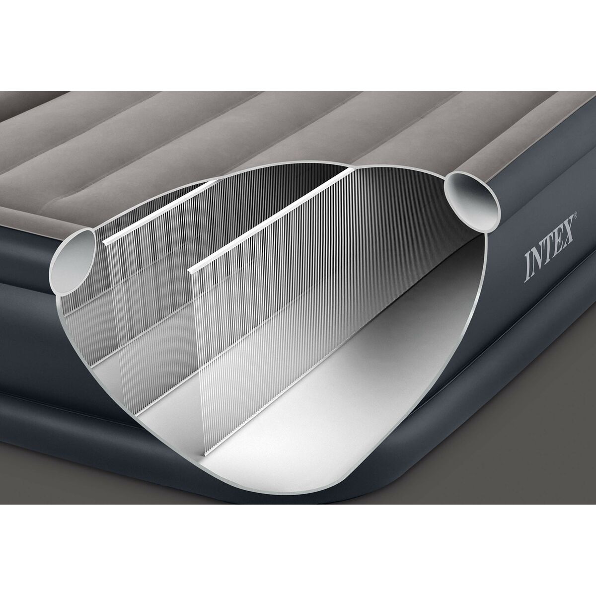 Luftmadrass Intex Dura-Beam Basic Deluxe Twin 99 x 42 x 191 cm finns hos Aktivcamping