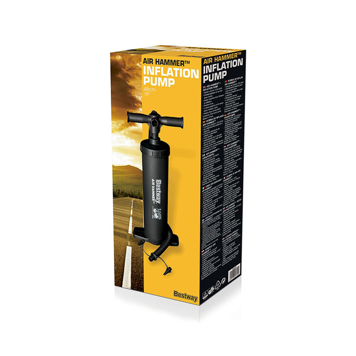 Luftpump Bestway 48 cm finns hos Aktivcamping