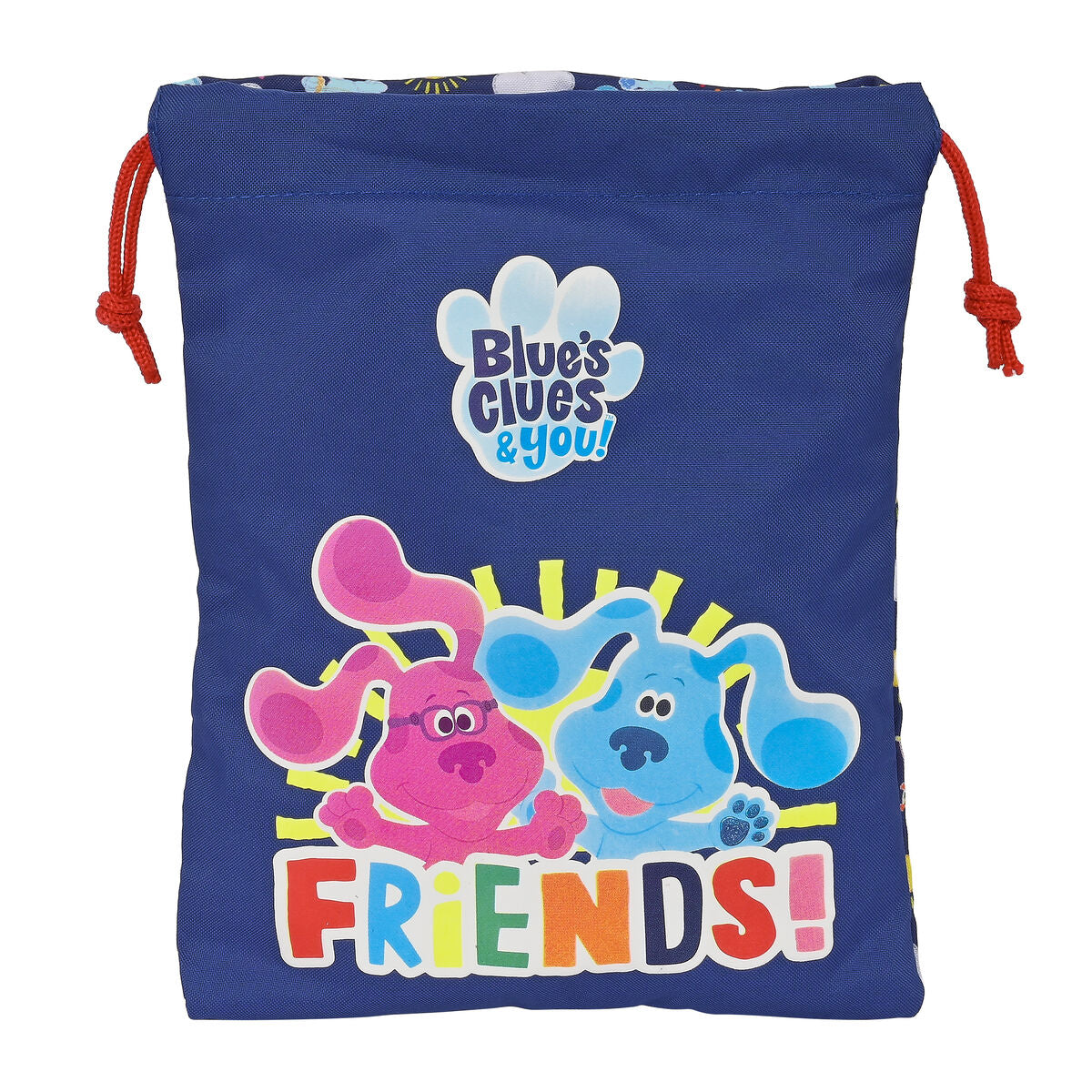 Mellanmålsväska Blue's Clues Marinblå PVC 20 x 25 cm Säck - finns hos Aktivcamping
