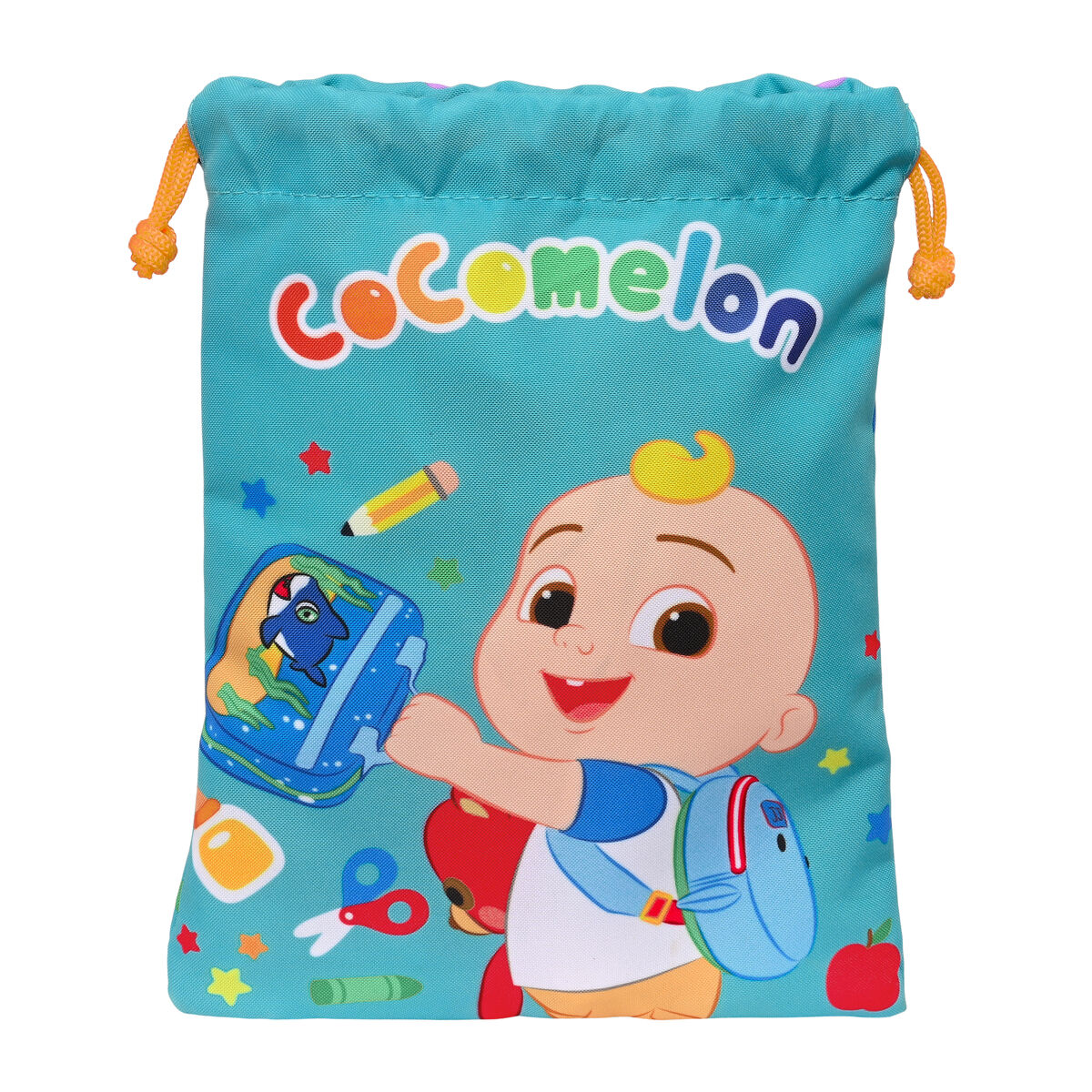 Mellanmålsväska CoComelon Back to class Blå PVC finns hos Aktivcamping