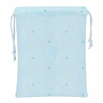 Mellanmålsväska Mickey Mouse Baby Ljusblå Polyuretan 20 x 25 cm - finns hos Aktivcamping