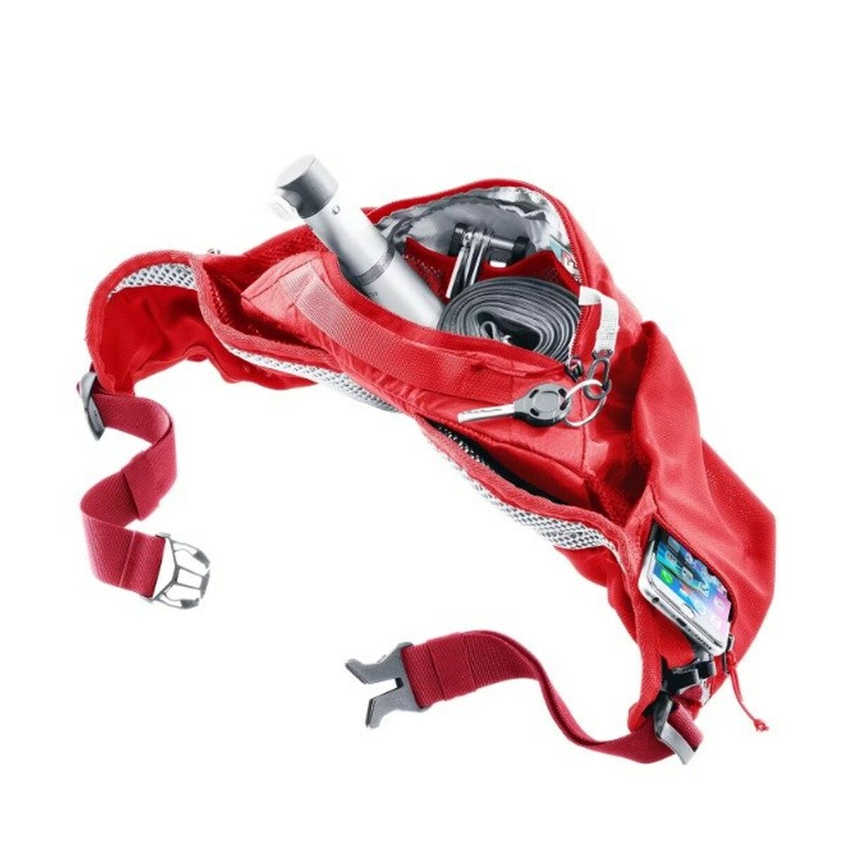 Midjeväska Deuter Pulse 3 l Röd finns hos Aktivcamping