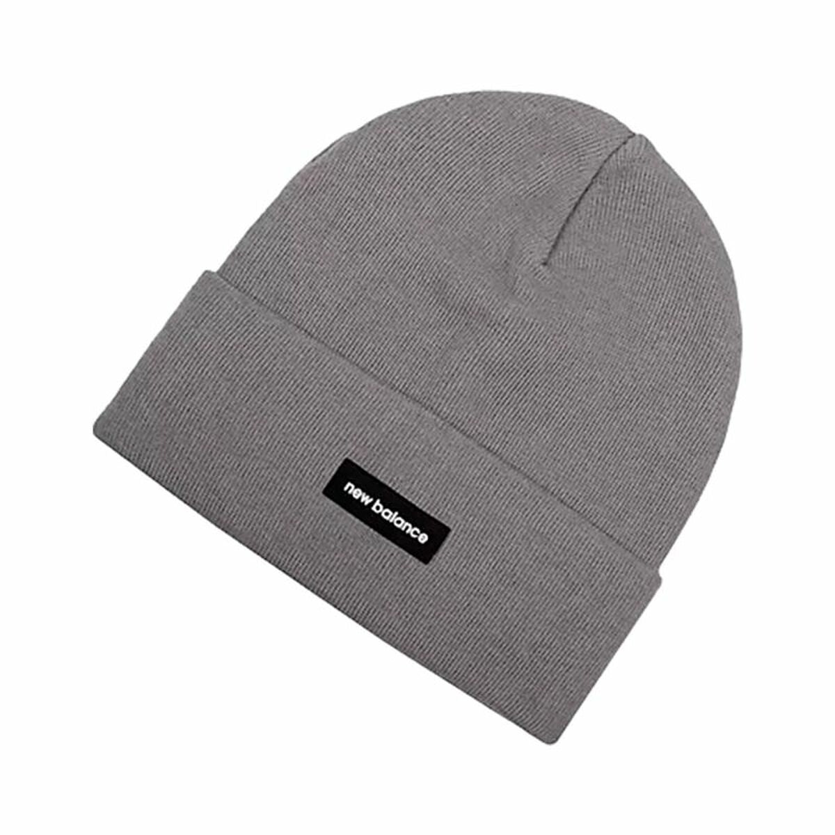 Mössa New Balance Linear Knit Cuffed Ljusgrå finns hos Aktivcamping