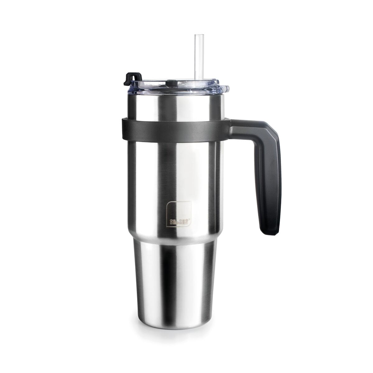 Mugg med handtag Ibili 669006 Grå Rostfritt stål 580 ml - finns hos Aktivcamping