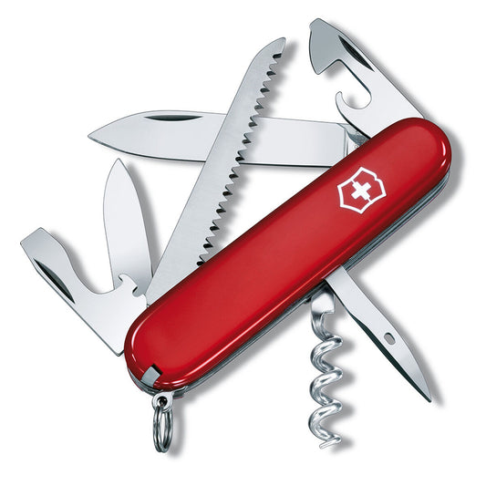Multifunktionskniv Victorinox Camper Röd 13 Verktyg finns hos Aktivcamping