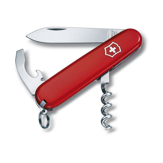 Multifunktionskniv Victorinox Waiter Röd 2,6 x 1,2 x 8,4 cm 9 Funktioner (1 antal) finns hos Aktivcamping