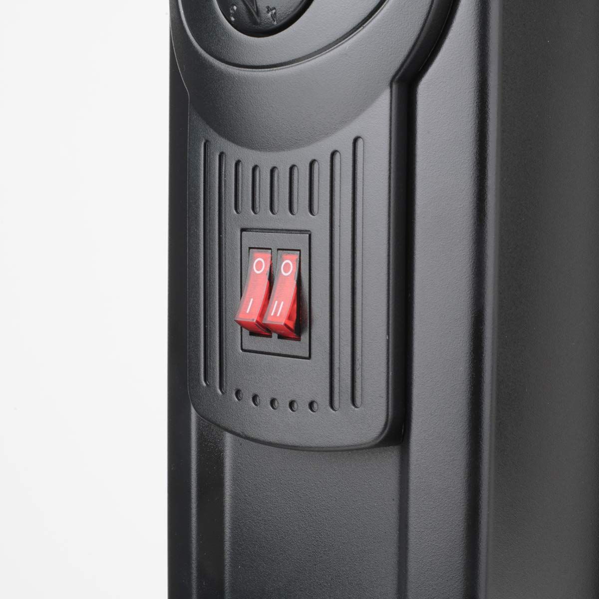 Oljeelement (11 ribbor) Black & Decker BXRA2000E Svart 2000 W finns hos Aktivcamping