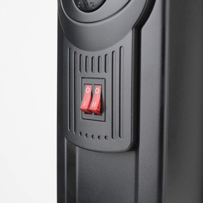 Oljeelement (11 ribbor) Black & Decker BXRA2000E Svart 2000 W finns hos Aktivcamping