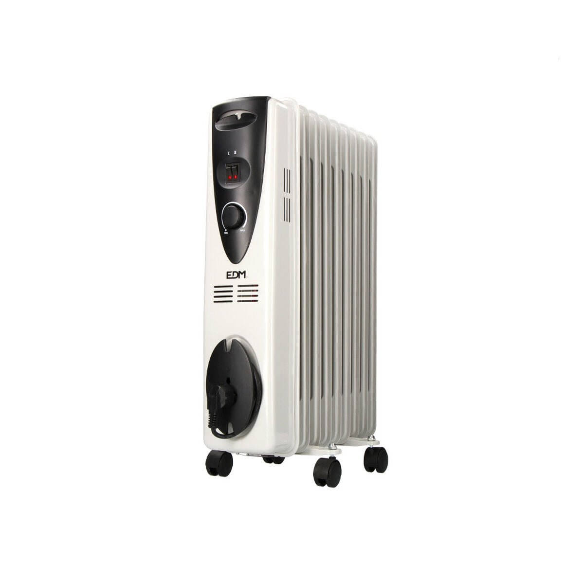 Oljeelement (9 ribbor) EDM 07122 Vit 2000 W finns hos Aktivcamping