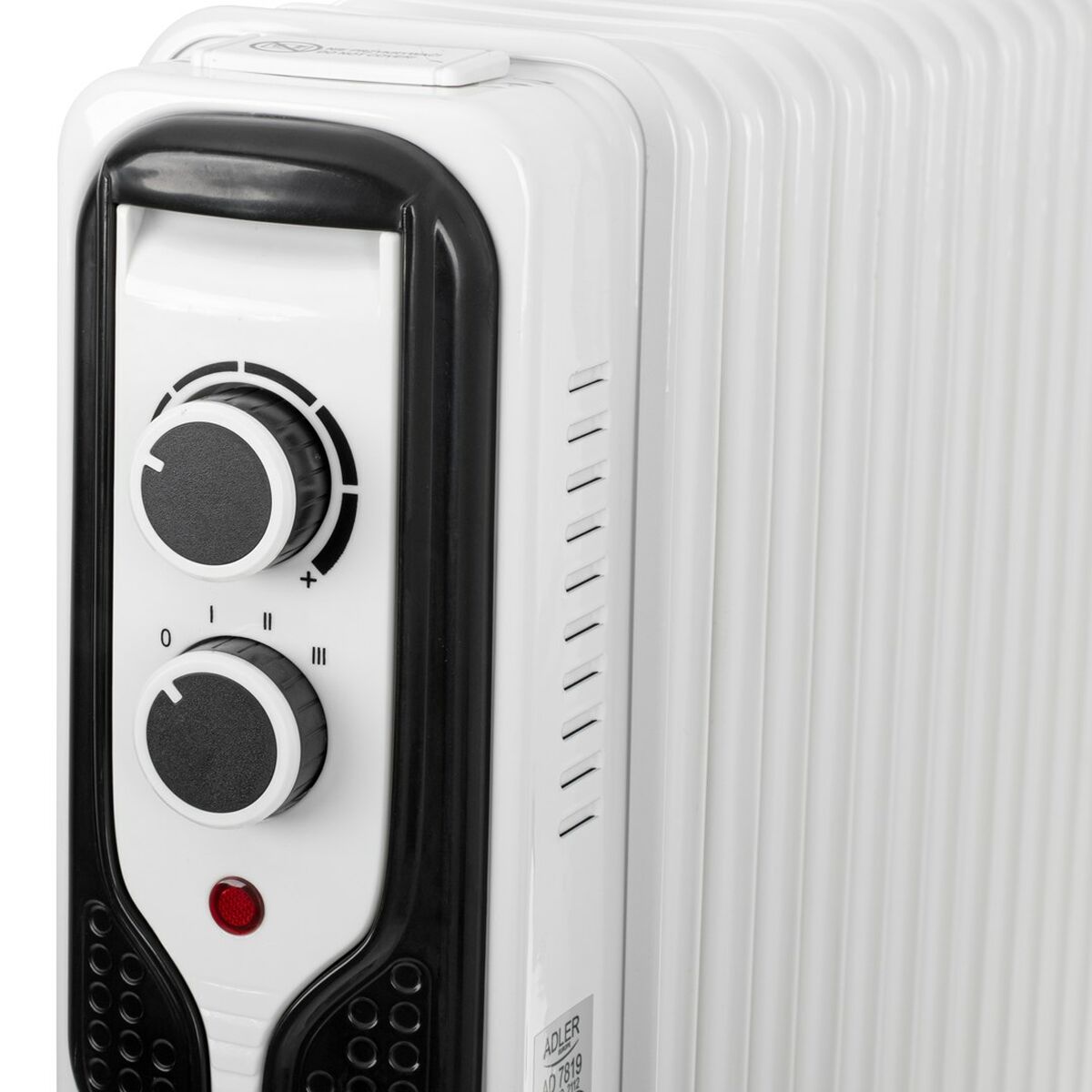Oljeelement Adler AD 7816 Vit Svart 2000 W finns hos Aktivcamping