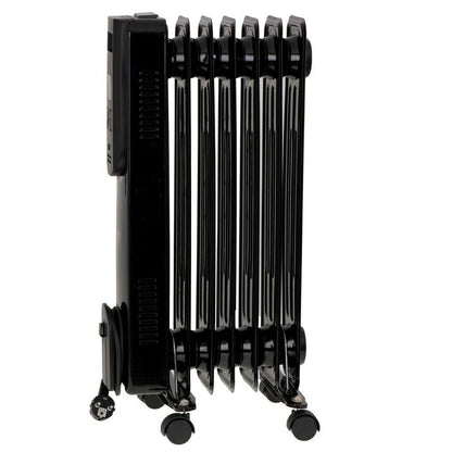 Oljeelement Adler CR 7812 Svart 1500 W finns hos Aktivcamping