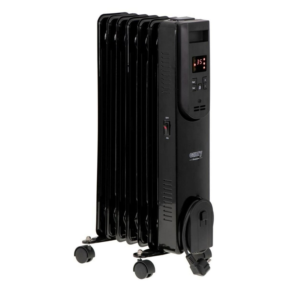 Oljeelement Adler CR 7812 Svart 1500 W finns hos Aktivcamping