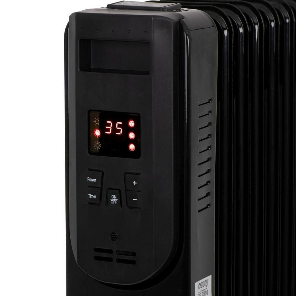 Oljeelement Adler CR 7812 Svart 1500 W finns hos Aktivcamping