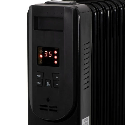 Oljeelement Adler CR 7812 Svart 1500 W finns hos Aktivcamping