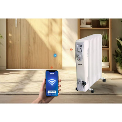 Oljeelement N'oveen OH1199 Vit 2500 W finns hos Aktivcamping