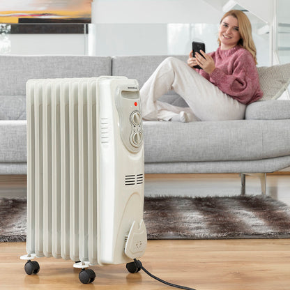 Oljeelement Oinine InnovaGoods 2000 W (9 ribbor) finns hos Aktivcamping