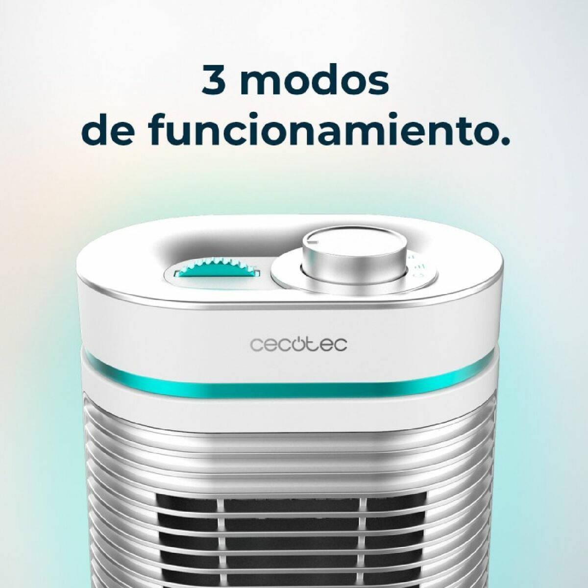 Oscillerande keramisk värmare Cecotec ReadyWarm 1550 Max Vit 1500 W - finns hos Aktivcamping