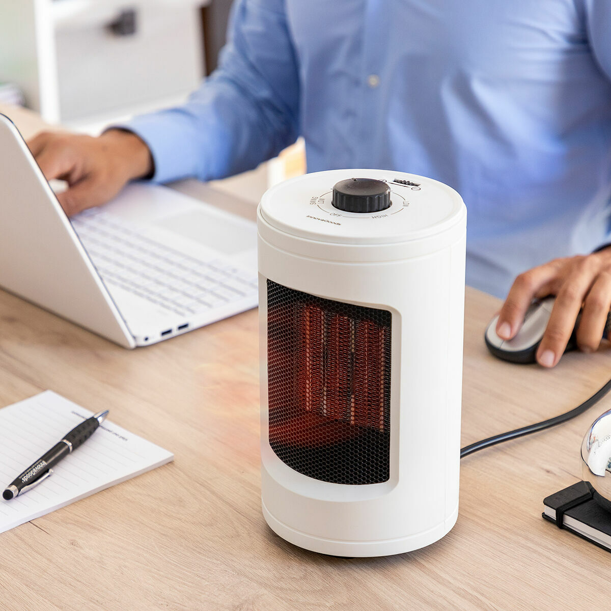 Oscillerande keramisk värmare Heramik InnovaGoods finns hos Aktivcamping
